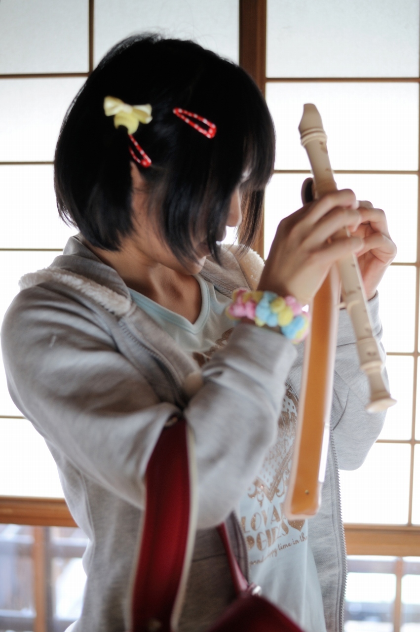 [Cosplay] Hot Flute Student - Pigtails & Perfect Ass